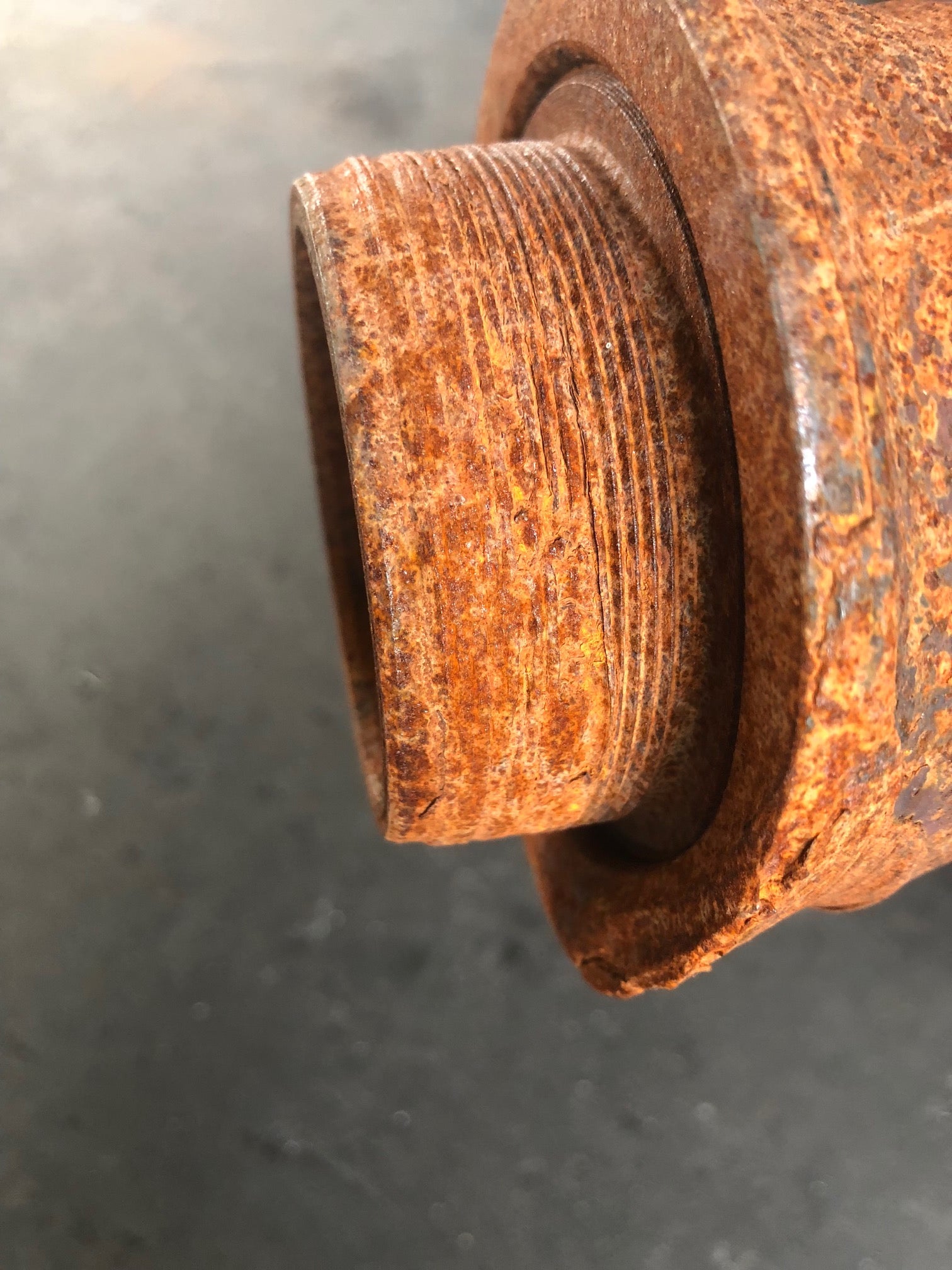 Restoration of Historic Trailer Axle